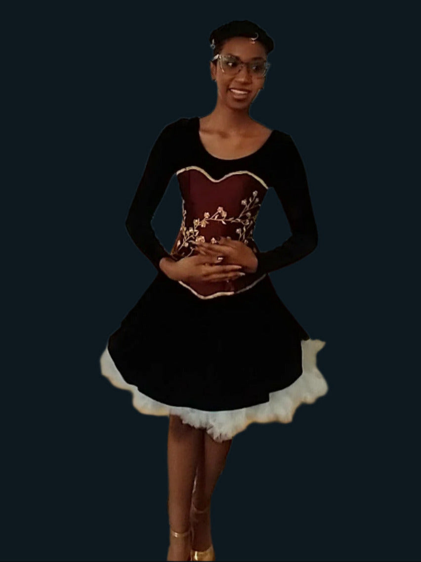The Plum Blossom Corset (Deposit)