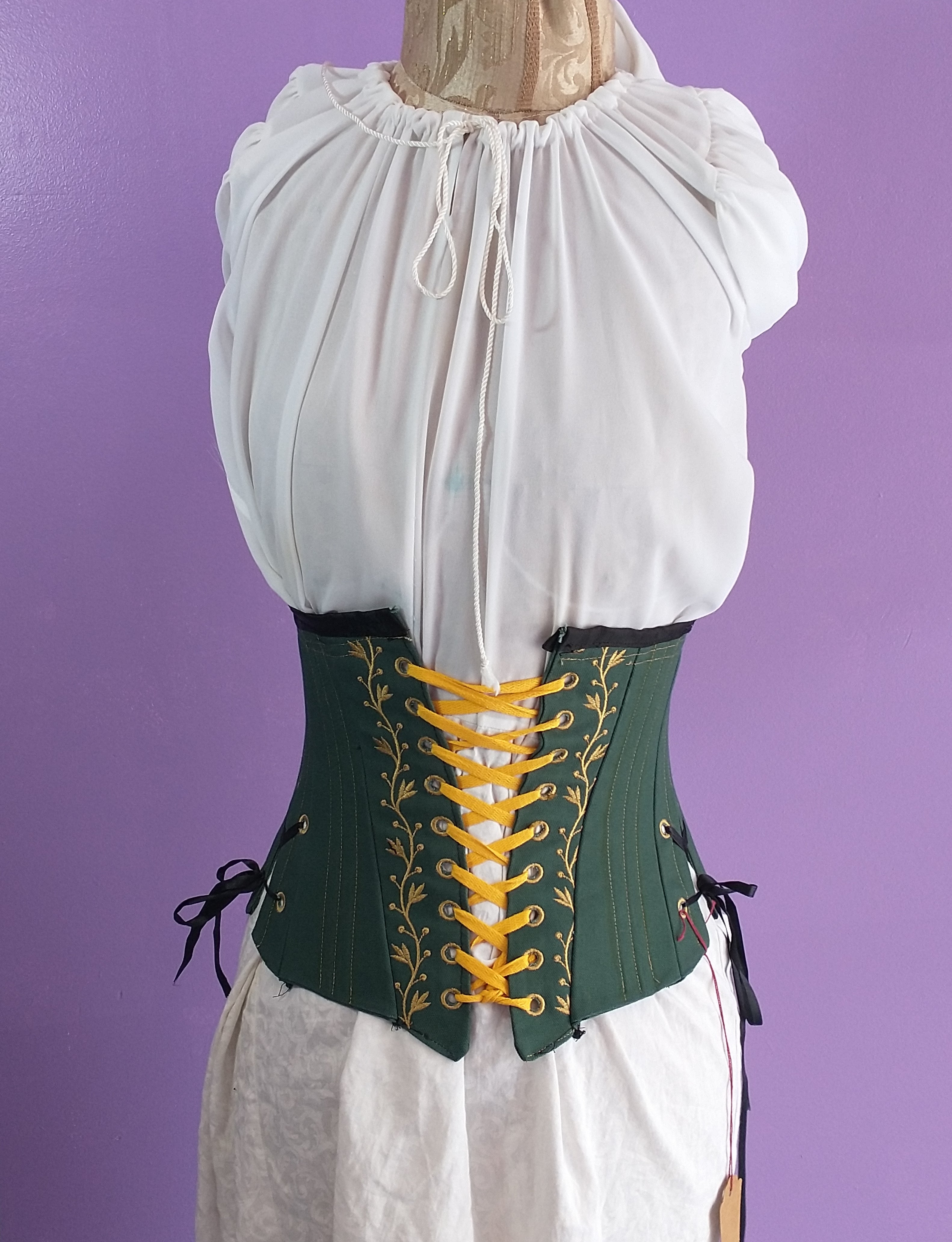 Front laced Underbust Corset