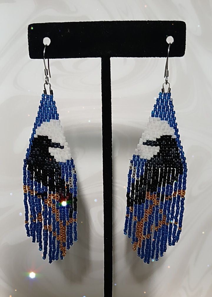 Attempted Murder of crows earrings