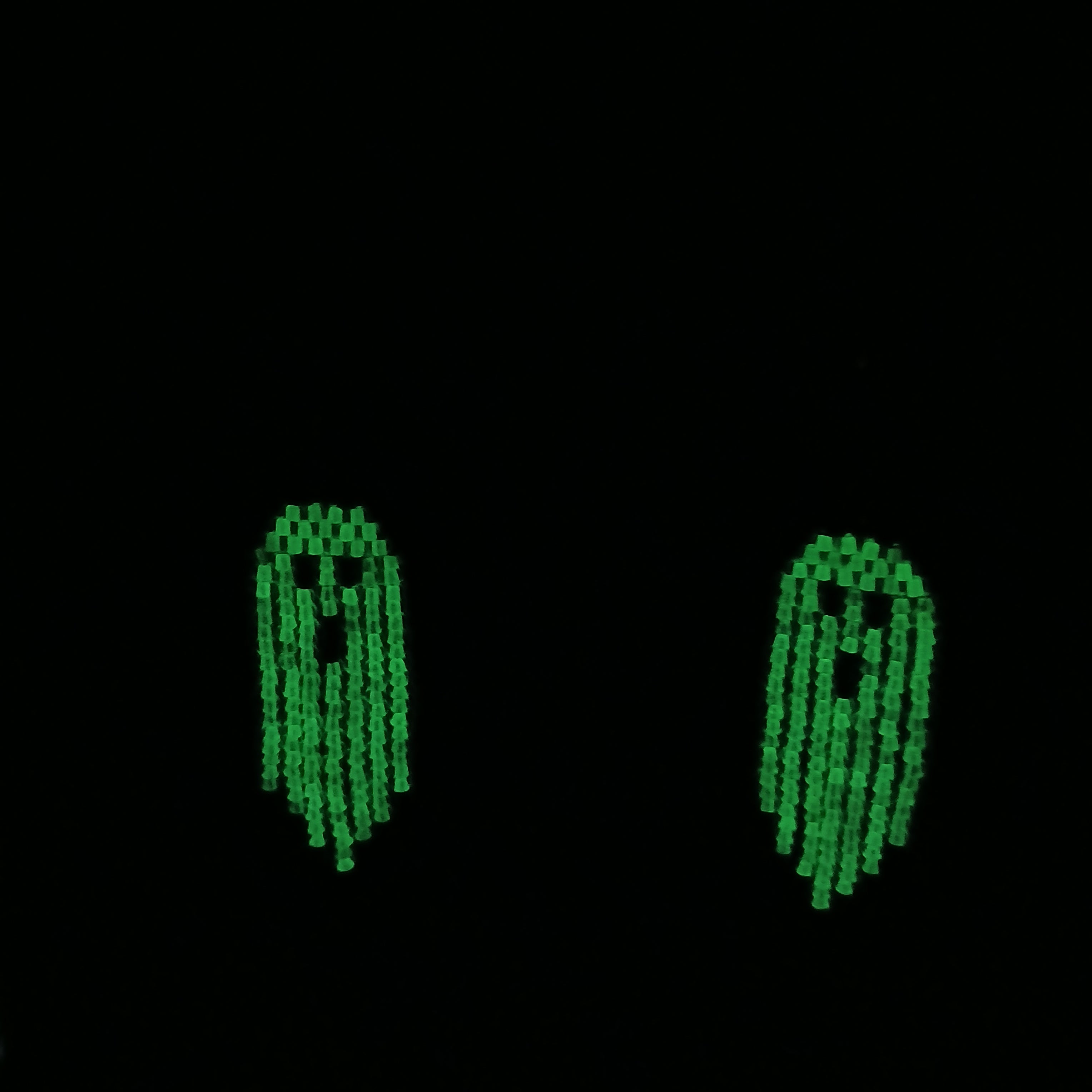 GLOWING GHOST EARRINGS